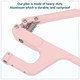 S Spring Press Studs Fixing Dies Set with Pink ZYT Table Top Plier